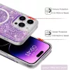  Techsuit - Csillogó Glitter MagSafe - iPhone 16 - Lila tok-5949419205949 2 kép
