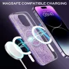  Techsuit - Csillogó Fényes MagSafe - iPhone 16 Plus - Lila tok-5949419205895 3 kép