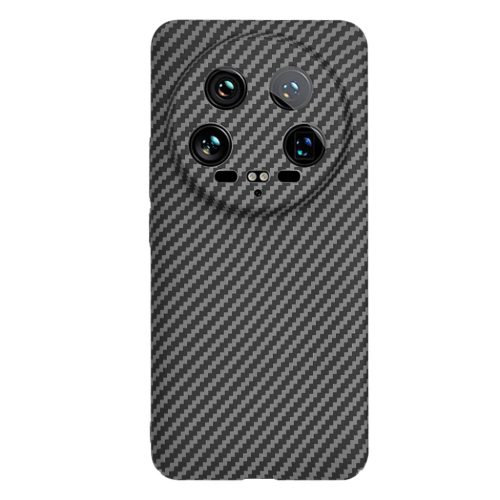  Techsuit - Karbonit Szálhéj - Xiaomi 14 Ultra - Fekete tok-5949419205338 3 kép