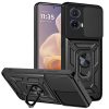  Techsuit - CamShield Sorozat - Motorola Moto G85 - Fekete tok