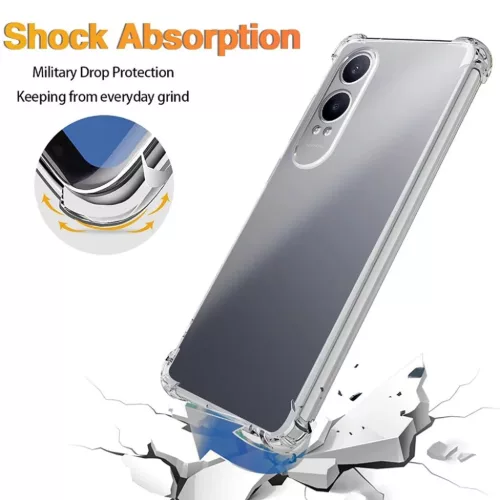 OnePlus Nord CE4 Lite Átlátszó Techsuit Shockproof Szilikon tok-5949419203242 8 kép