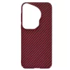  Techsuit - Carbonit Szálhéj - Huawei Pura 70 Ultra - Piros tok-5949419207240 4 kép