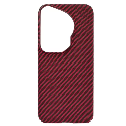  Techsuit - Carbonit Szálhéj - Huawei Pura 70 Ultra - Piros tok-5949419207240 4 kép