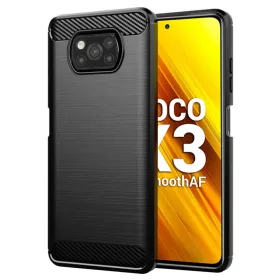 Xiaomi Poco X3 / Poco X3 NFC / Poco X3 Pro Fekete TechSuit Carbon Sili-5949419054516 1 kép