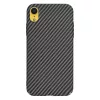  Techsuit - Carbonite FiberShell - iPhone XR - Fekete tok-5949419214477 3 kép