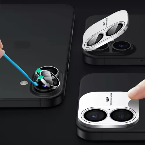  iPhone 16 / iPhone 16 Plus / iPhone 17 Átlátszó üvegfólia ESR - -4894240225035 6 kép