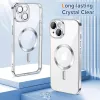  Techsuit - Luxus Kristály MagSafe - iPhone 16 - Világoszöld tok-5949419222199 2 kép