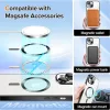  Techsuit - Luxus Kristály MagSafe - iPhone 16 - Világoszöld tok-5949419222199 4 kép