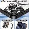  Techsuit - Luxus Kristály MagSafe - iPhone 16 Pro Max - Piros tok-5949419221987 5 kép