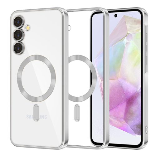  Techsuit - Luxus Kristály MagSafe - Samsung Galaxy A35 5G - Ezüst t-5949419221345 1 kép