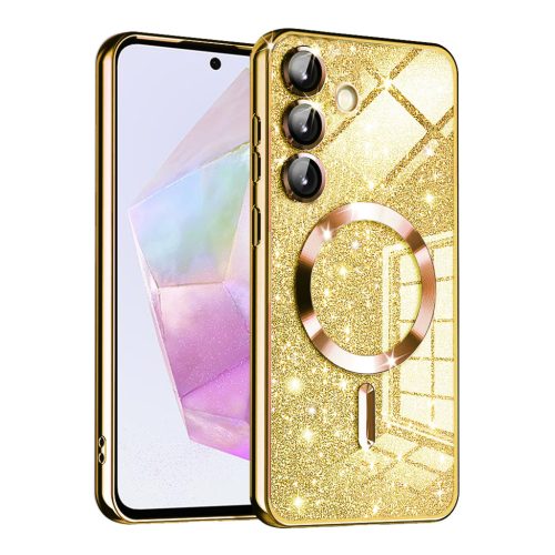  Techsuit - Luxus csillogó MagSafe - Samsung Galaxy A35 5G - Arany to-5949419221048 1 kép