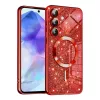  Techsuit - Luxus Csillogó MagSafe - Samsung Galaxy A55 5G - Piros to-5949419220966 1 kép