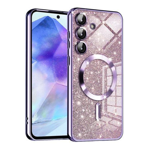  Techsuit - Luxus Csillogó MagSafe - Samsung Galaxy A55 5G - Világos-5949419220898 1 kép