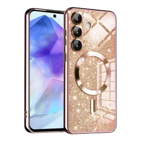  Techsuit - Luxus Csillogó MagSafe - Samsung Galaxy A55 5G - Rózsaar-5949419220881 1 kép