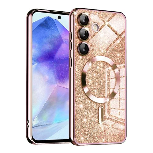  Techsuit - Luxus Csillogó MagSafe - Samsung Galaxy A55 5G - Rózsaar-5949419220881 1 kép