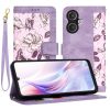  Techsuit - FlipCraft - Xiaomi Redmi 13C 5G / Poco M6 - Titokzatos Lila tok