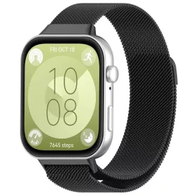 Huawei Watch Fit 3 - Techsuit óraszíj (W009) - Fekete-5949419225398 1 kép