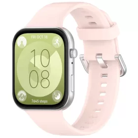 Huawei Watch Fit 3 - Szíj (W061) - Techsuit - Rózsaszín.-5949419225268 1 kép