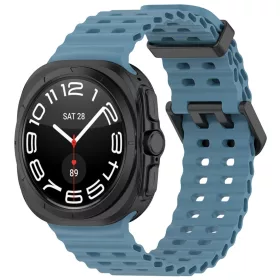    Samsung Galaxy Watch Ultra 2024-2026 47 mm Sötétkék Techsuit óraszíj (W062)