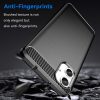  Techsuit - Szén-szilikon - Samsung Galaxy A06 - Fekete tok-5949419228344 2 kép