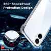  Techsuit - Ütésálló Átlátszó Szilikon - Samsung Galaxy A06 - �-5949419228313 5 kép