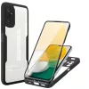  Techsuit - ColorVerse 360 Sorozat + Képernyővédő - Samsung Galaxy A13 5G / A04s - Fekete tok