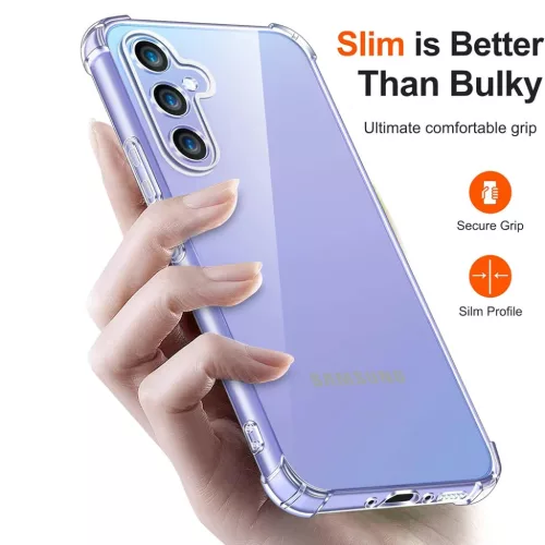  Techsuit - Ütésálló Átlátszó Szilikon - Samsung Galaxy A16 4G -5949419229402 3 kép