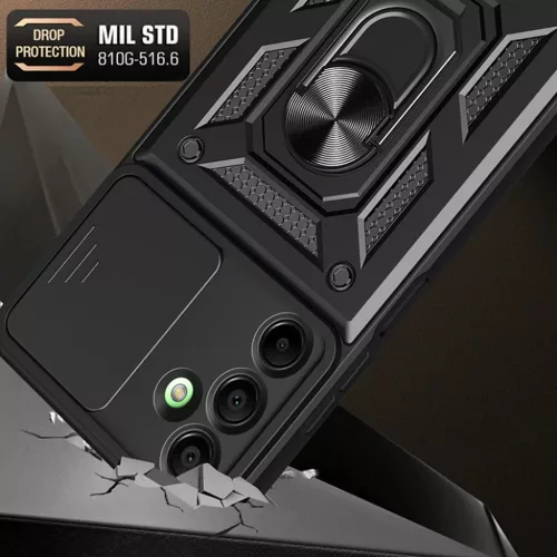  Techsuit - CamShield Sorozat - Samsung Galaxy A16 4G / A16 5G - Feket-5949419229396 3 kép