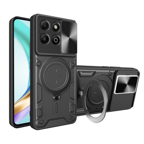  Techsuit - CamGuard Pro - Honor X6b - Fekete tok-5949419229273 7 kép