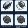Techsuit - Defense360 Pro + Kijelzővédő - Samsung Galaxy Watch7 (44-5949419230965 2 kép