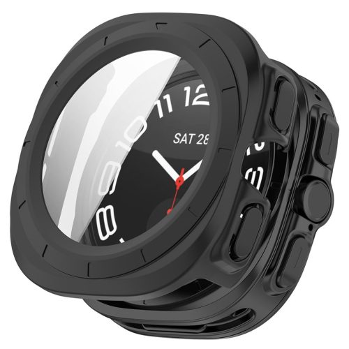  Techsuit - Defense360 Pro + Képernyővédő - Samsung Galaxy Watch Ultra (47mm) - Fekete tok