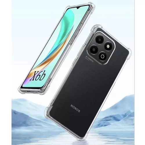  Techsuit - Ütésálló Átlátszó Szilikon - Honor X6b - Átlátsz�-5949419232495 4 kép