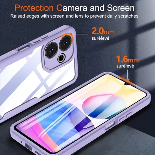 Samsung Galaxy A06 Fekete Techsuit - ColorVerse 360 Sorozat + Képern-5949419234994 5 kép