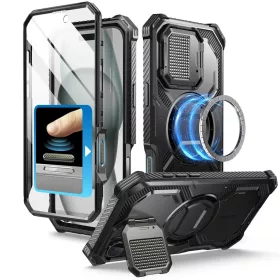  iPhone 16 Plus Fekete I-Blason Armorbox tok
