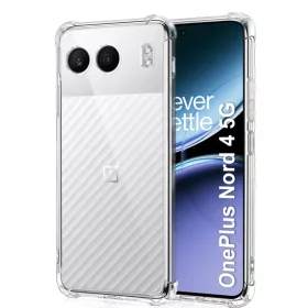    Techsuit - Ütésálló Átlátszó Szilikon - OnePlus Nord 4 - Átlátszó tok