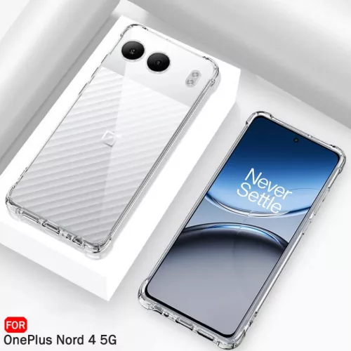  Techsuit - Ütésálló Átlátszó Szilikon - OnePlus Nord 4 - Átl�-5949419236608 4 kép