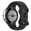 Google Pixel Watch / Watch 2 / Watch 3 41mm Fekete Techsuit - Watchband (W031)