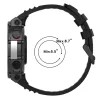 Amazfit T-Rex 2 / 2 óraszíj - Techsuit (W067) - Óceánkék / Tenger-5949419244153 4 kép