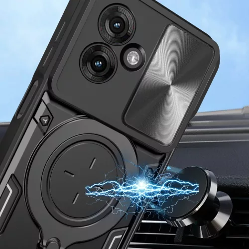  Techsuit - CamGuard Pro - Motorola Moto G55 - Kék tok-5949419246775 4 kép