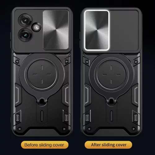  Techsuit - CamGuard Pro - Motorola Moto G55 - Kék tok-5949419246775 5 kép