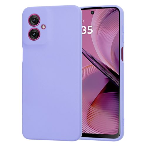  Techsuit - SoftFlex - Motorola Moto G55 - Világoslila tok-5949419246607 5 kép