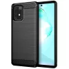  Samsung Galaxy S10 Lite fekete Techsuit karbonszilikon tok