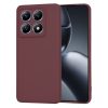 Techsuit - SoftFlex - Xiaomi 14T Pro - Szilva Piros tok-5949419248786 5 kép