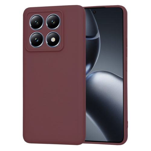  Techsuit - SoftFlex - Xiaomi 14T Pro - Szilva Piros tok-5949419248786 5 kép