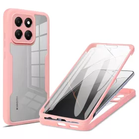    Xiaomi 14T Pro Rózsaszín Techsuit ColorVerse 360 Sorozat + Képernyővédő tok