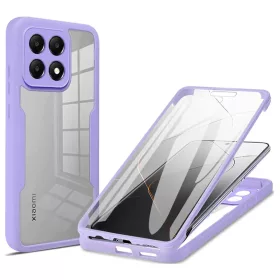    Xiaomi 14T Pro Lila Techsuit ColorVerse 360 sorozat + képernyővédő tok