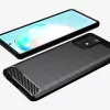  Techsuit - Karbonszilikon - Samsung Galaxy S10 Lite - Fekete tok-5949419062382 5 kép
