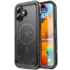  ShellBox - Vízálló IP68 Tok - iPhone 16 - Fekete tok-5949419250567 7 kép
