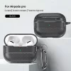  Techsuit - KarbonSzálas - Apple AirPods Pro 1 / 2 - Fekete tok-5949419250598 2 kép