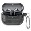  Techsuit - Karbonszálas - Samsung Galaxy Buds 3 / 3 Pro-hoz - Fekete-5949419250581 1 kép